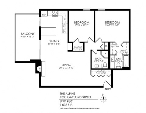 1330 N. Gaylord St. Studio-2 Beds Apartment for Rent - Photo Gallery 44